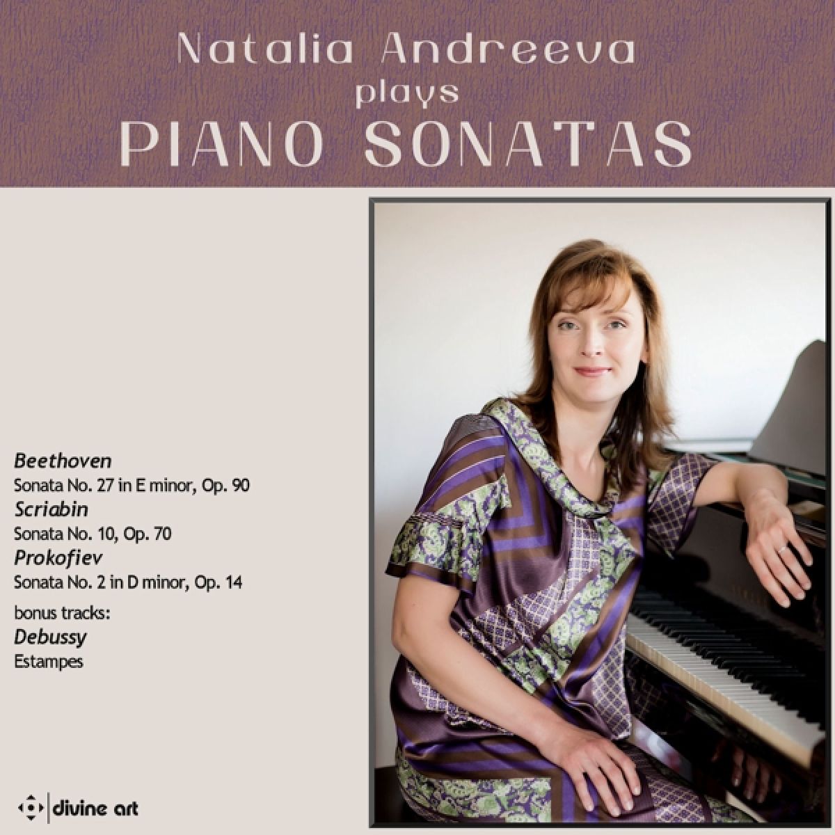Afbeelding van Natalia Andreeva Plays Piano Sonatas