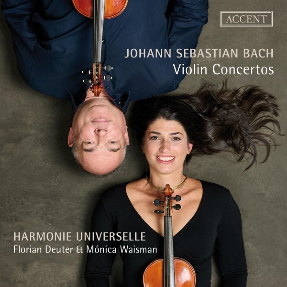 Afbeelding van Florian Deuter, Harmonie Universelle, Mónica Waisman - J.S. Bach: Violin Concertos Bwv 1041-1043 - Bwv 1060R