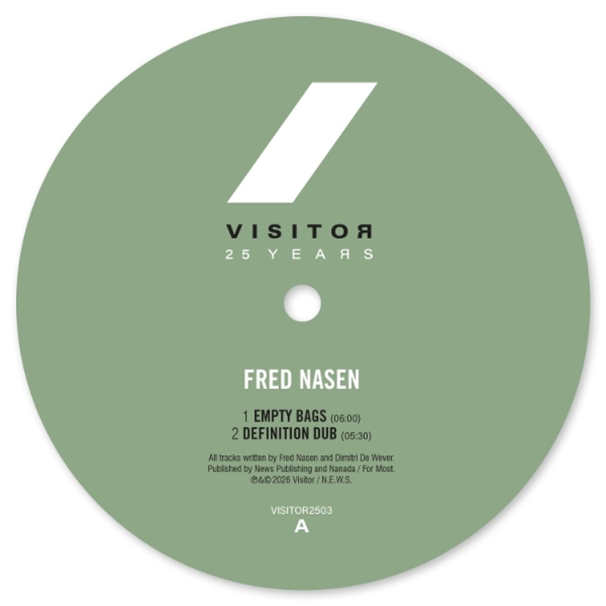 Afbeelding van Fred Nasen - 25 Years Visitor (Part 3)