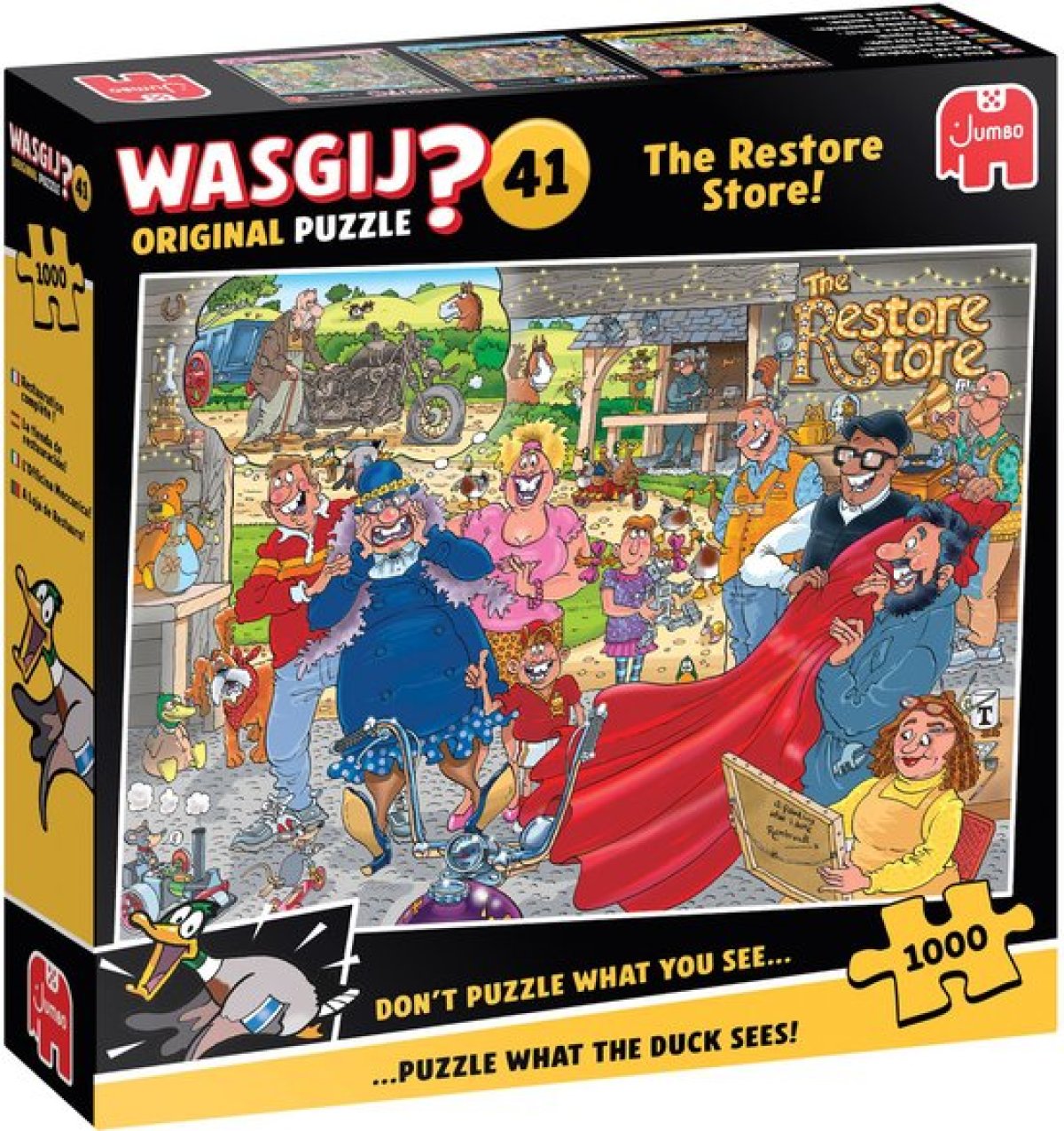 Afbeelding van Wasgij Original 41 - The Restore Store (1000 Stukjes)