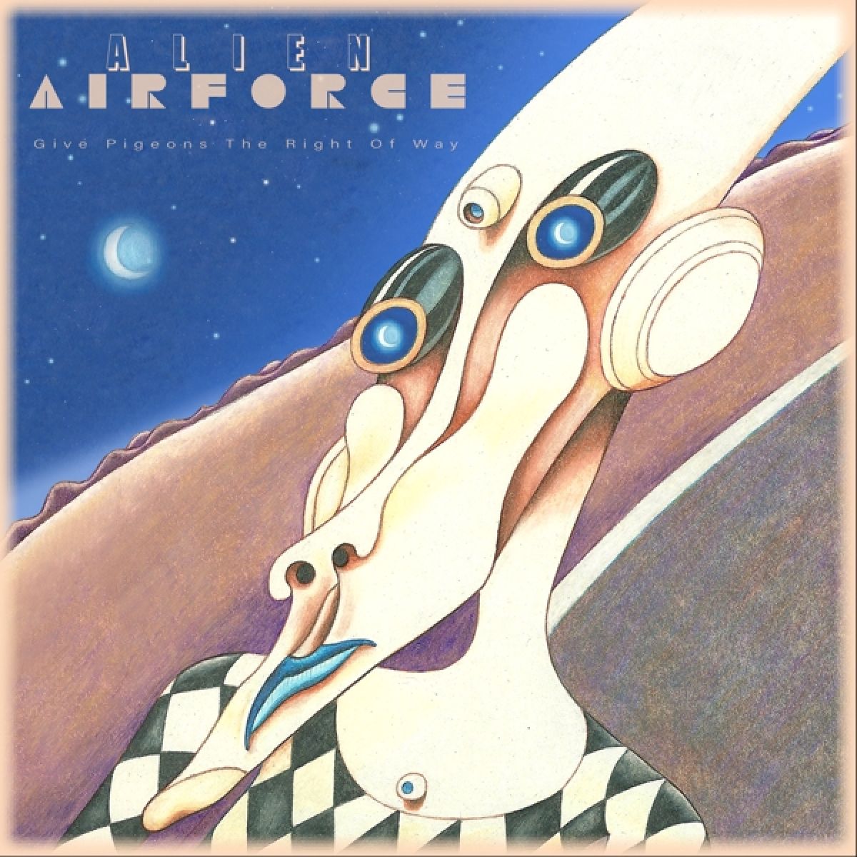 Afbeelding van Alien Airforce - Give Pigeons The Right Of Way