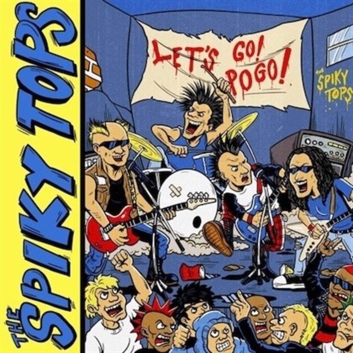 Afbeelding van The Spiky Tops - Let's Go Pogo