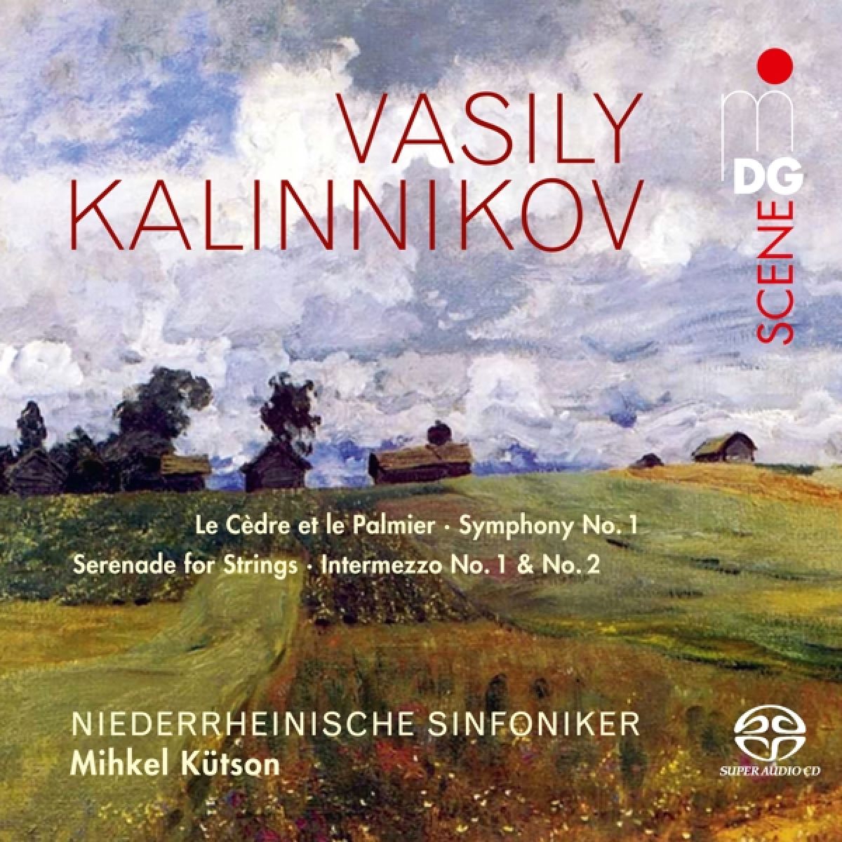 Afbeelding van Niederrheinische Sinfoniker, Mihkel Kütson - Kalinnikov: Orchestral Works