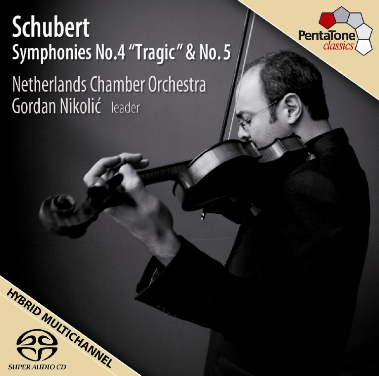 Afbeelding van Netherlands Chamber Orchestra & Gordan Nikolic - Schubert: Symphonies Nos. 4 & 5