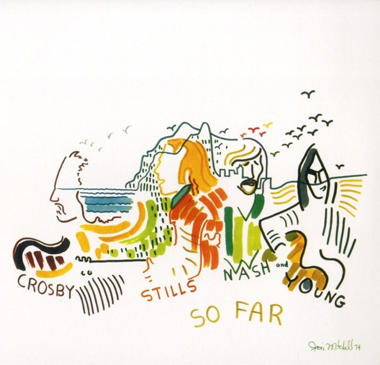 Afbeelding van Crosby, Stills, Nash & Young - So Far