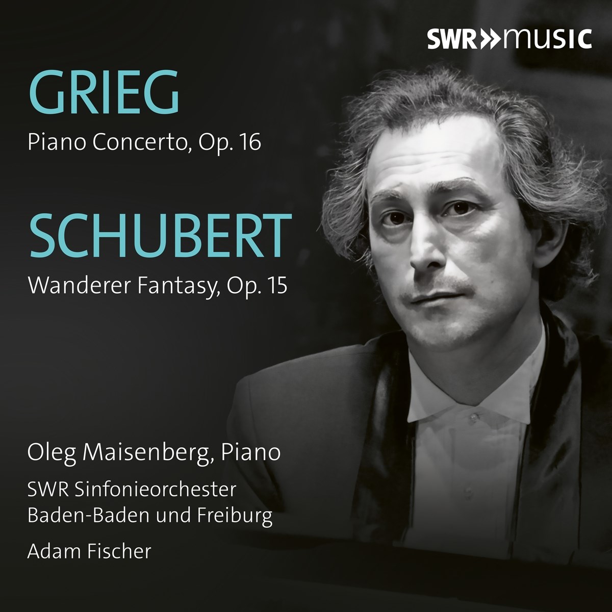 Afbeelding van Oleg Maisenberg, SWR Sinfonieorchester Baden-Baden Und Freiburg, Adam Fischer - Oleg Maisenberg Plays Grieg And Schubert