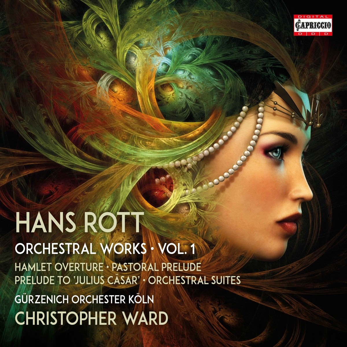 Afbeelding van Gürzenich-Orchester Kölner Philharmoniker, Christopher Ward - Rott: Orchestral Works Vol. 1 (Hamlet Overture | Pastoral Prelude | Prelude To 'Julius Cäsar' | Orchestral Suites)
