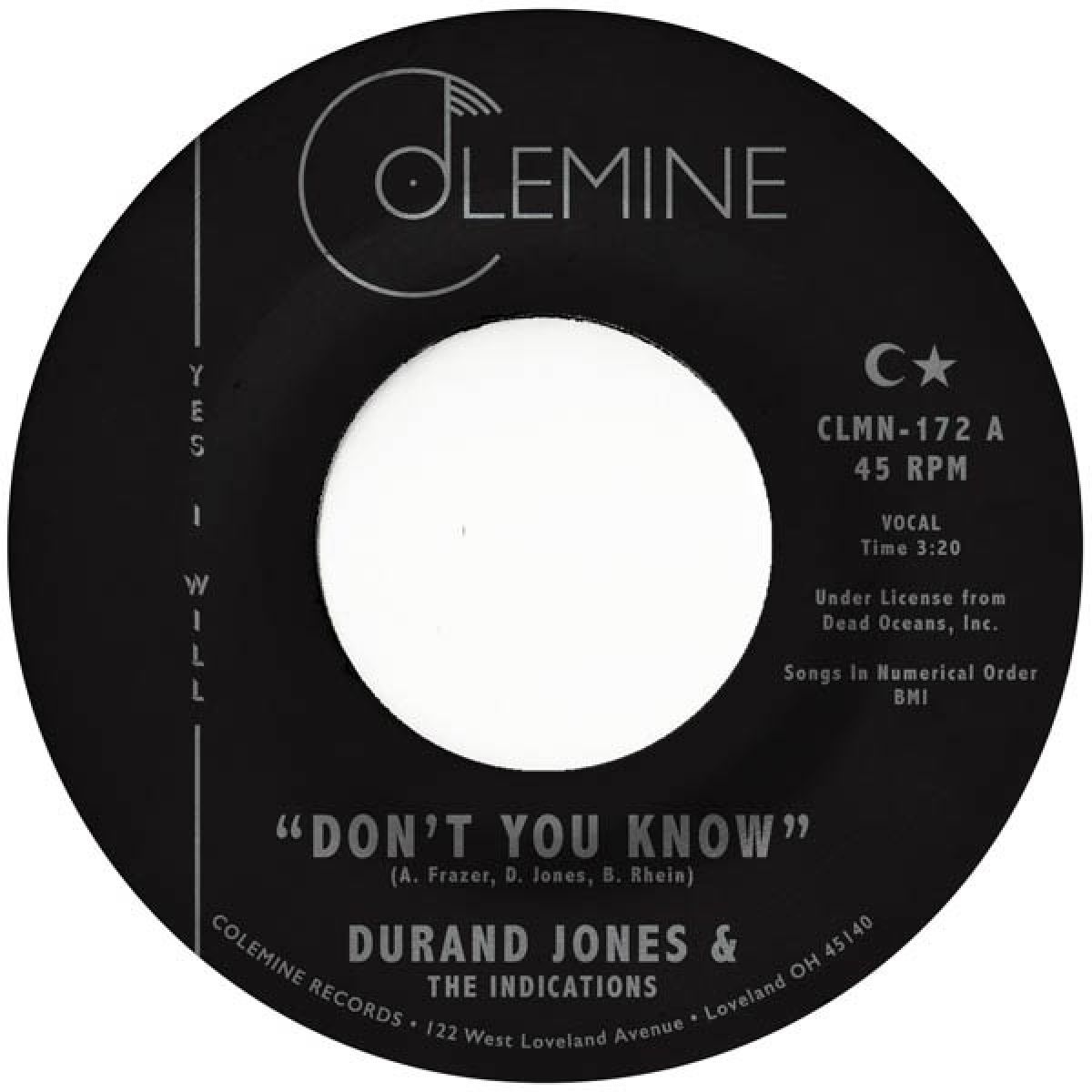 Afbeelding van Durand Jones & The Indications - Don't You Know