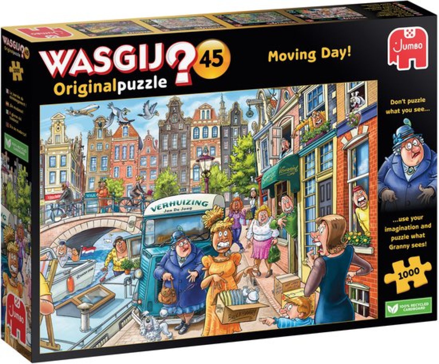 Afbeelding van Wasgij Original 45 - Moving Day (1000 Stukjes)