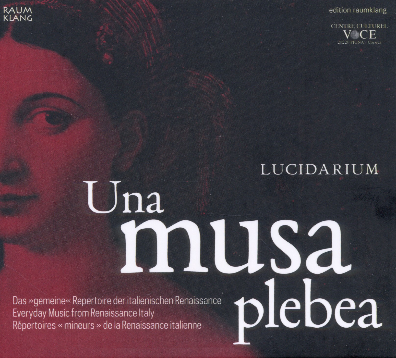 Afbeelding van Ensemble Lucidarium - Una Musa Plebea
