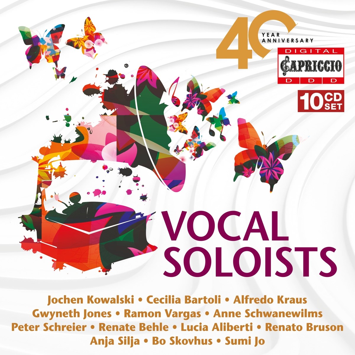 Afbeelding van Jochen Kowalski, Cecilia Bartoli, Alfredo Kraus & Others - 40 Year Anniversary - Vocal Soloists