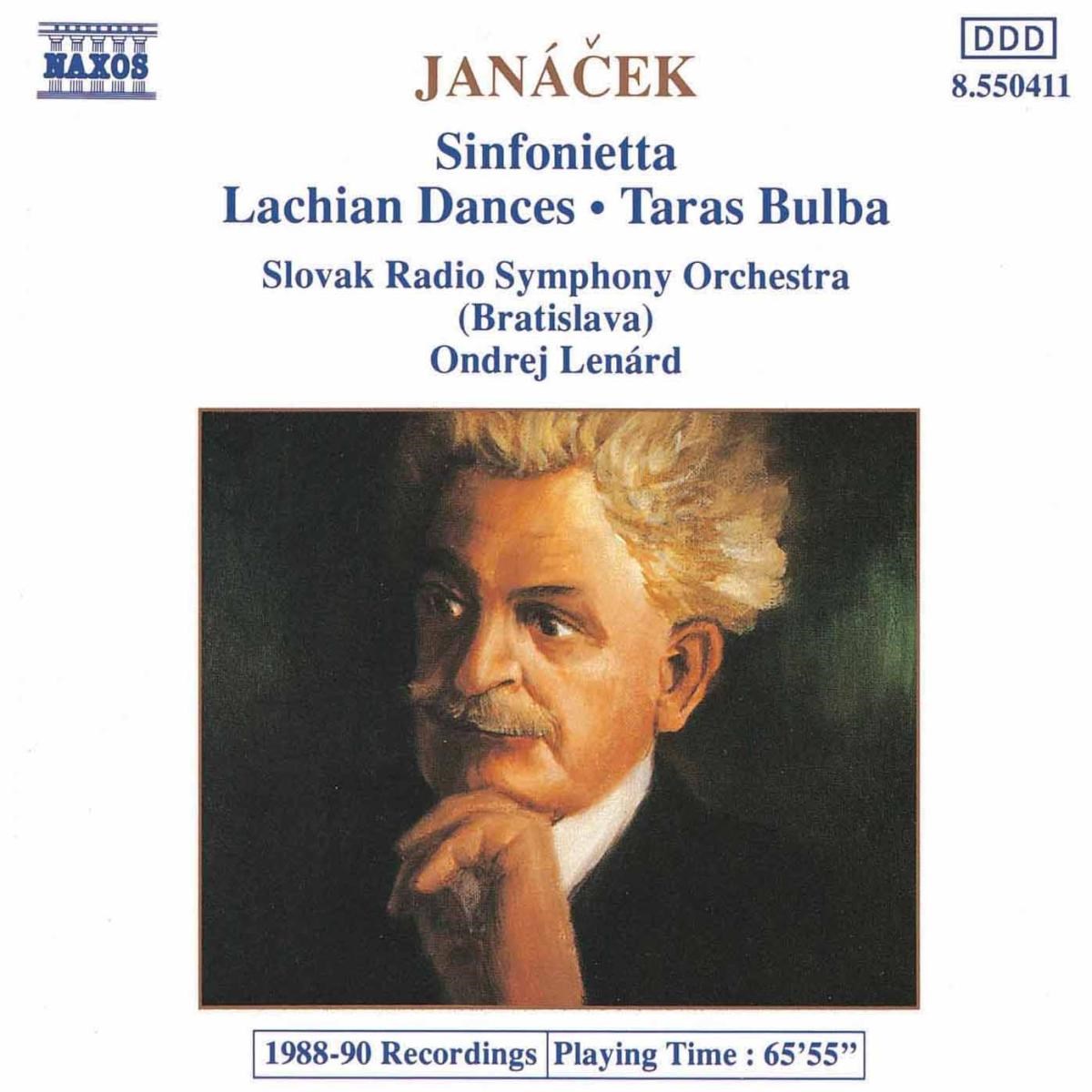 Afbeelding van Slovak Royal Symphony Orchestra - Janácek: Sinfonietta | Lachian Dances