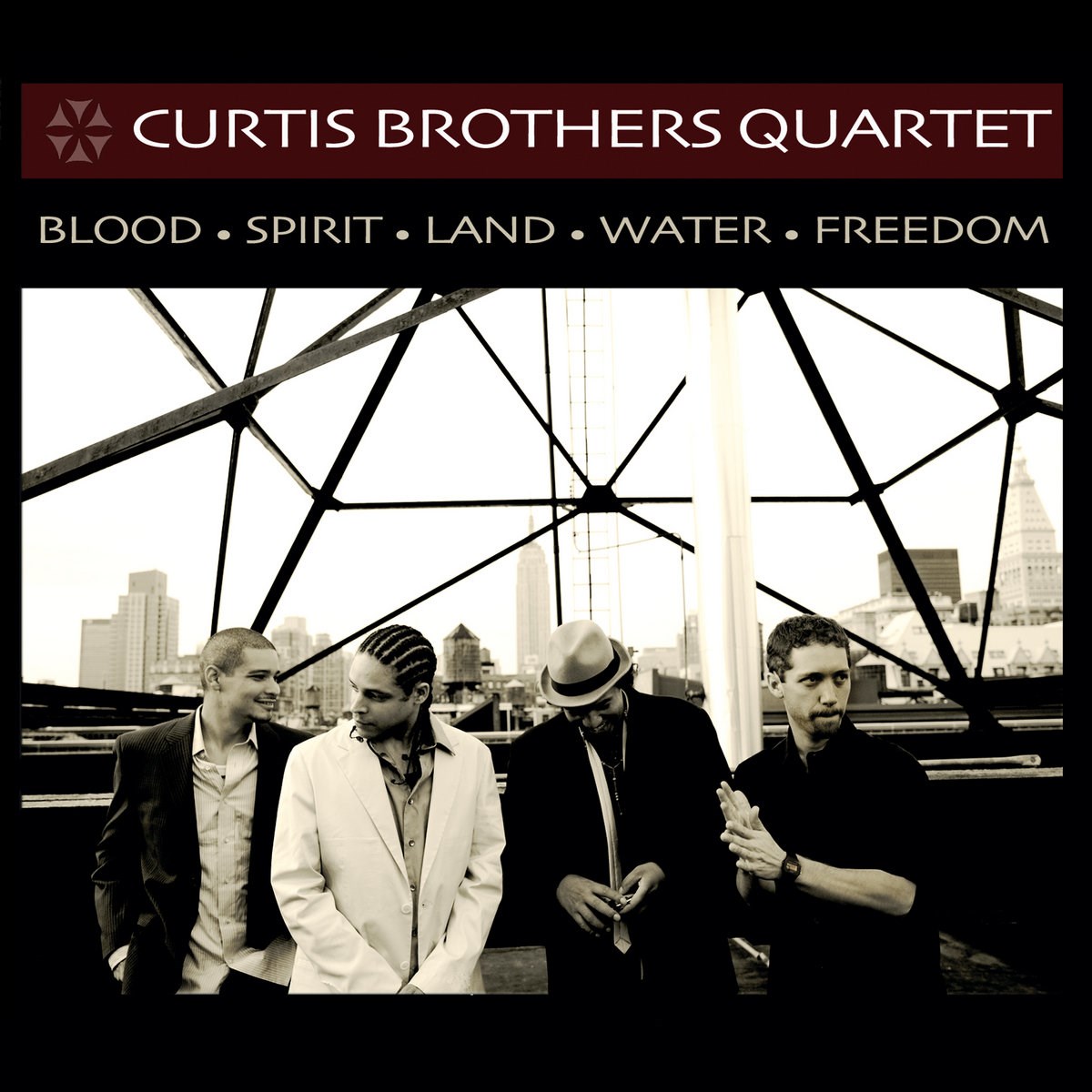 Afbeelding van Curtis Brothers Quartet - Blood Spirit Land Water Freedom