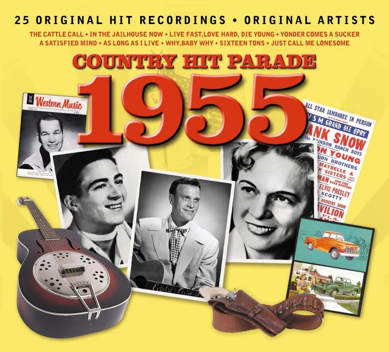Afbeelding van Various Artists - Country Hit Parade 1955