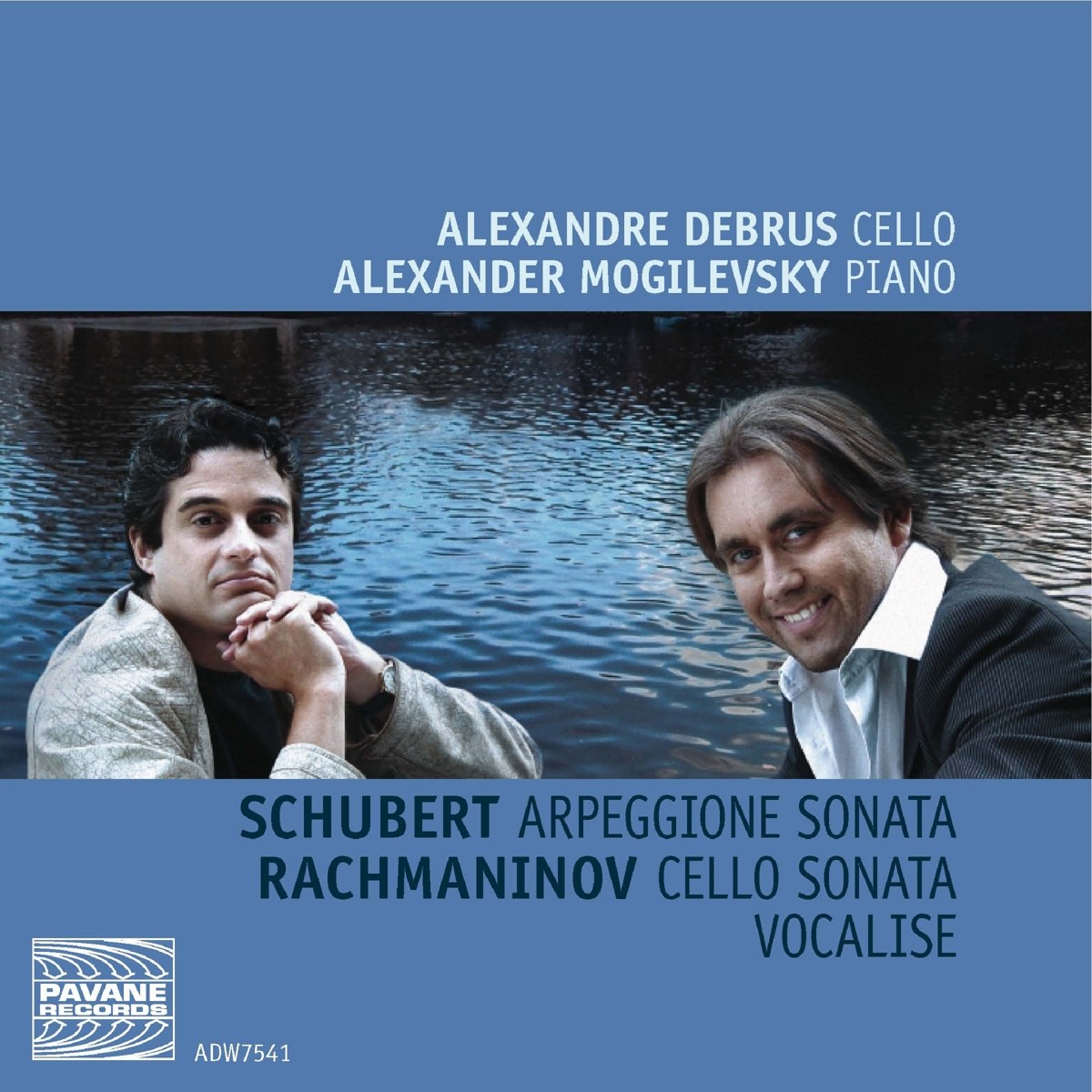 Afbeelding van Alexendre Debrus & Alexander Mogilevsky - Live Recording Schubert & Rachmaninov