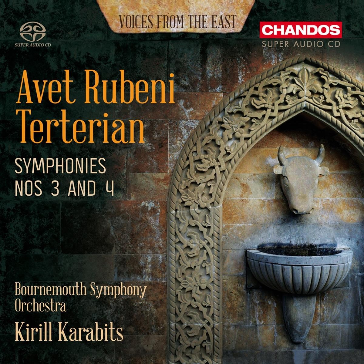 Afbeelding van Bournemouth Symphony Orchestra, Kiryll Karabits - Terterian: Symphonies Nos.3 And 4