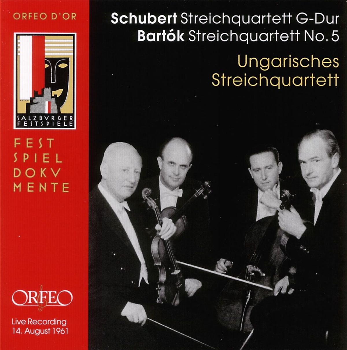 Ungarisches Streichquartett - Schubert: Streichquartett G-Dur | Streichquartett No. 5