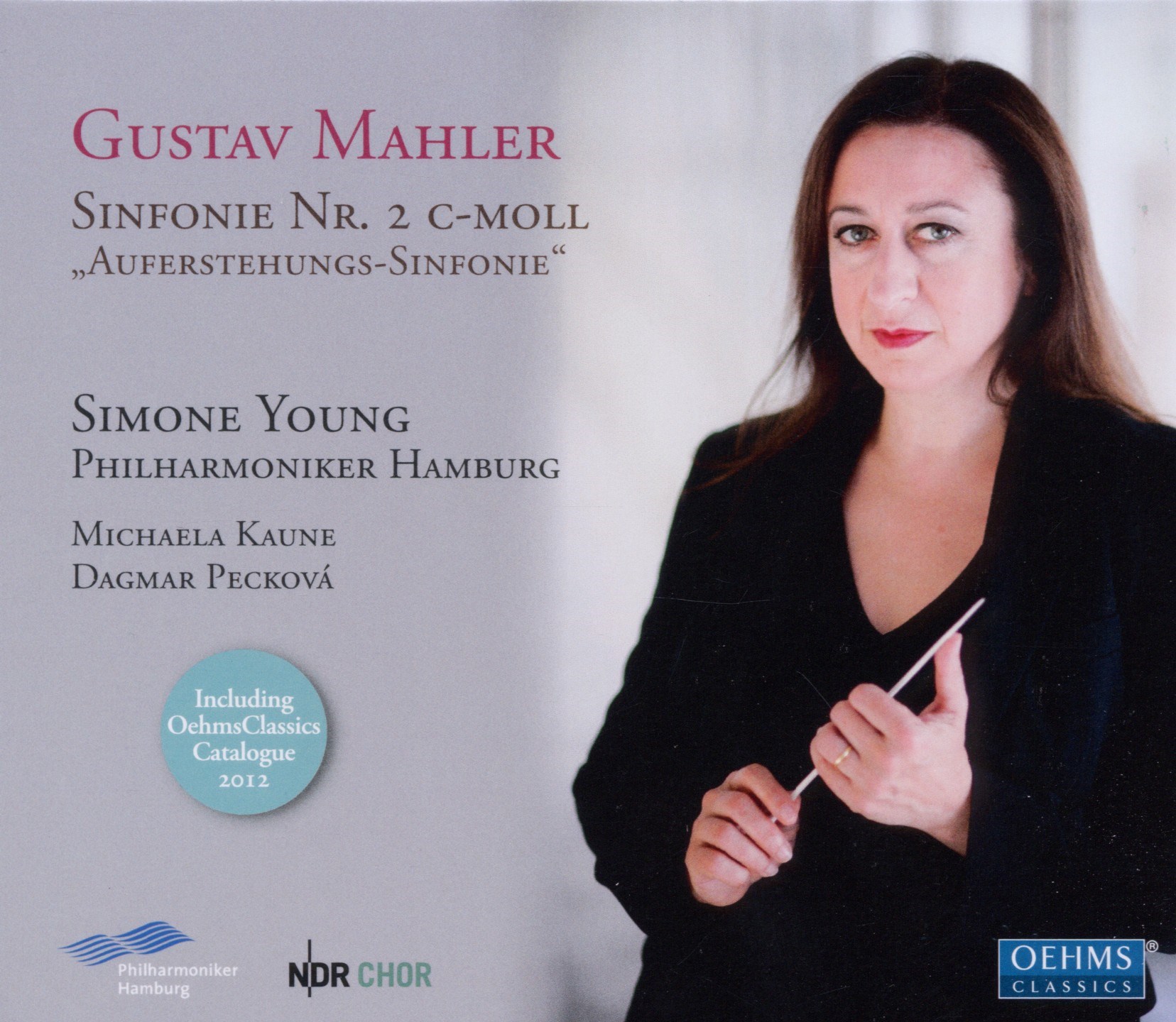 Afbeelding van Michaela Kaune, Dagmar Pecková, Philharmoniker Hamburg, Simone Young - Mahler: Sinfonie Nr. 2 C-Moll „Auferstehungs-Sinfonie"