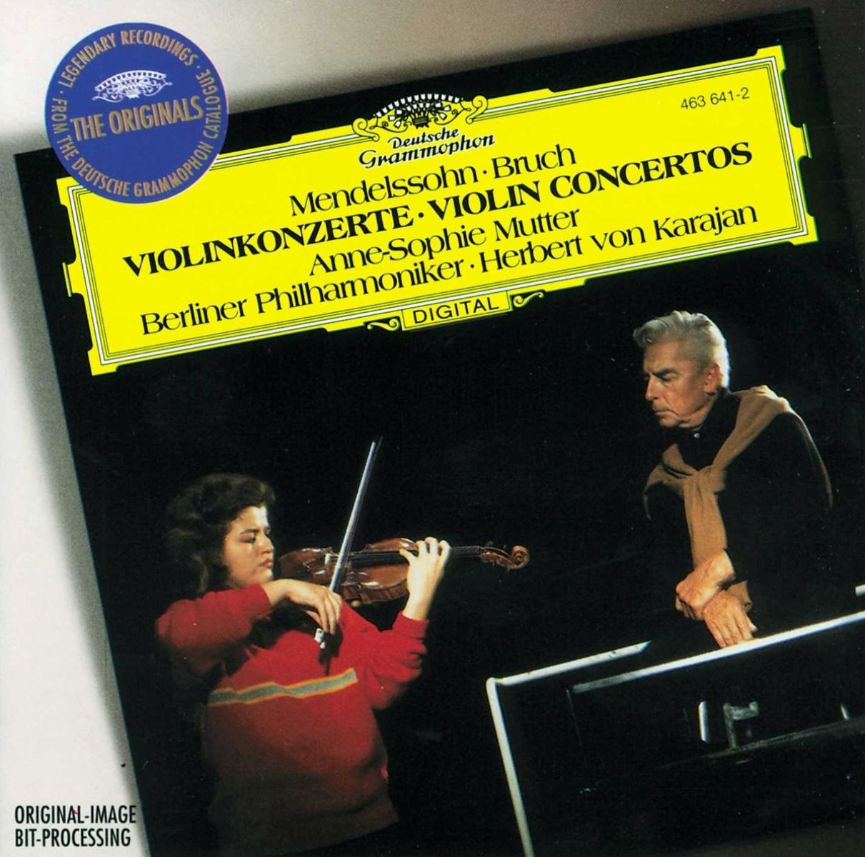 Afbeelding van Anne-Sophie Mutter, Berliner Philharmoniker, Herbert von Karajan - Mendelssohn | Bruch: Violin Concertos