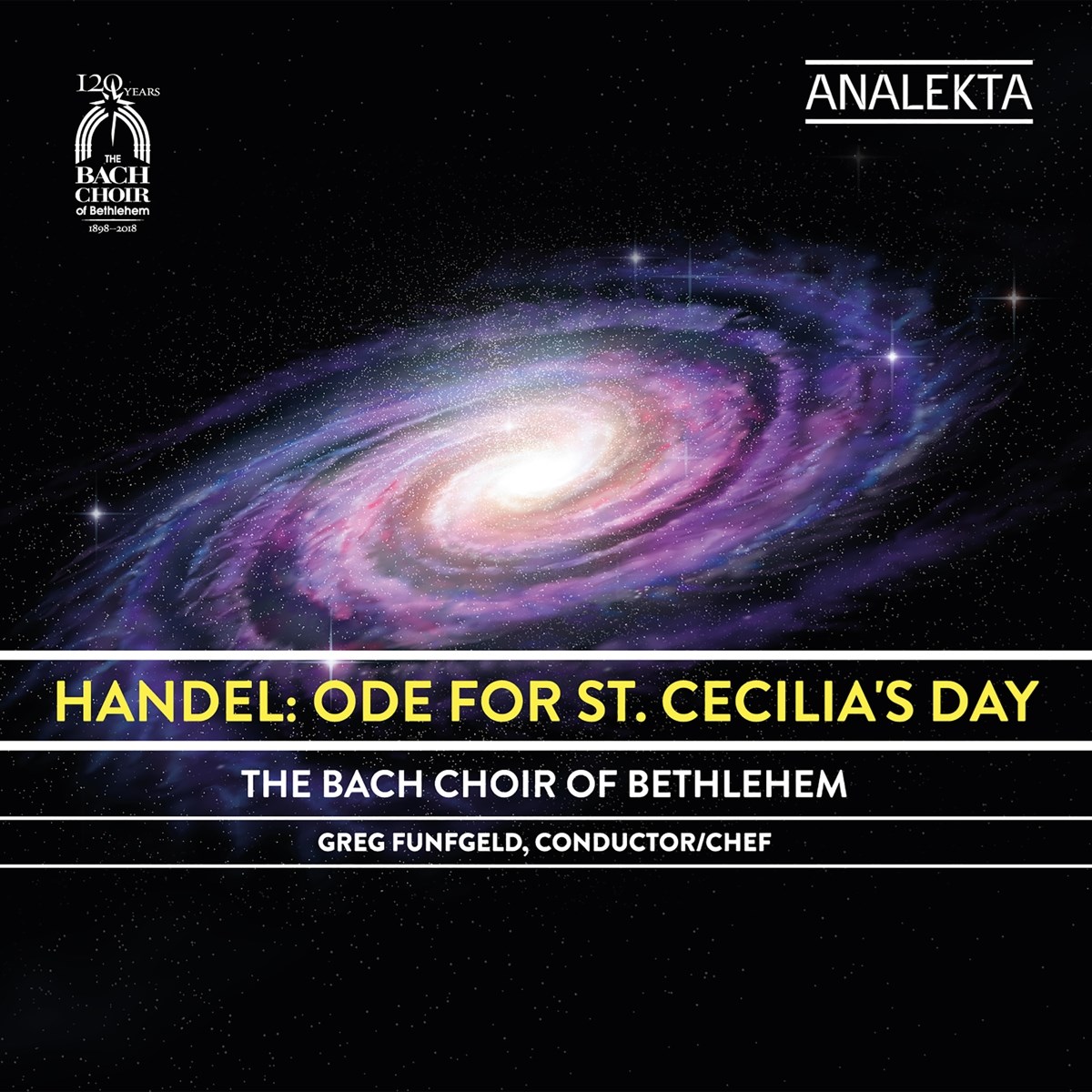 Afbeelding van The Bach Choir Of Bethlehem - Ode For St. Cecilia's Day
