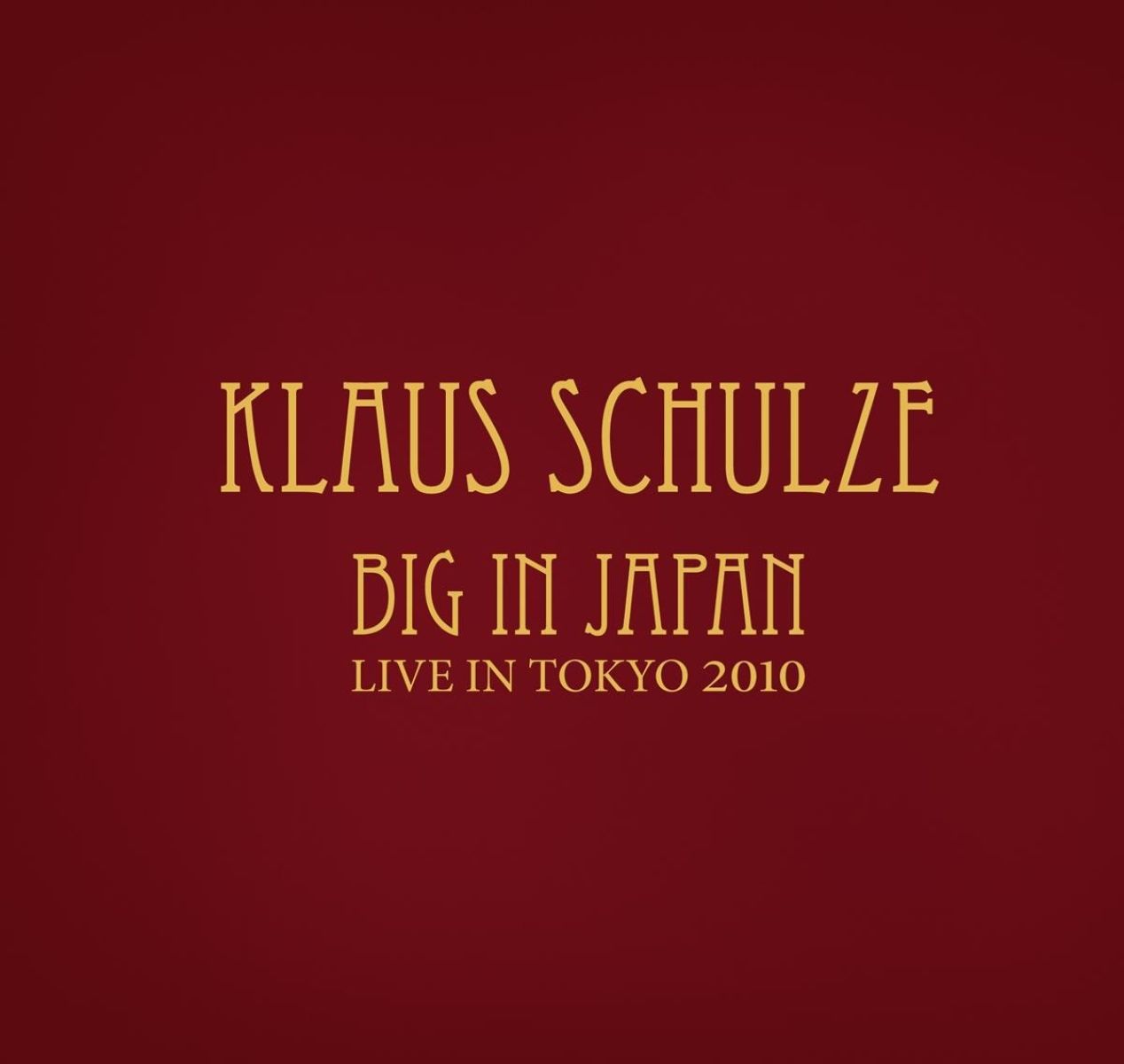 Afbeelding van Klaus Schulze - Big In Japan (Live In Tokyo 2010)