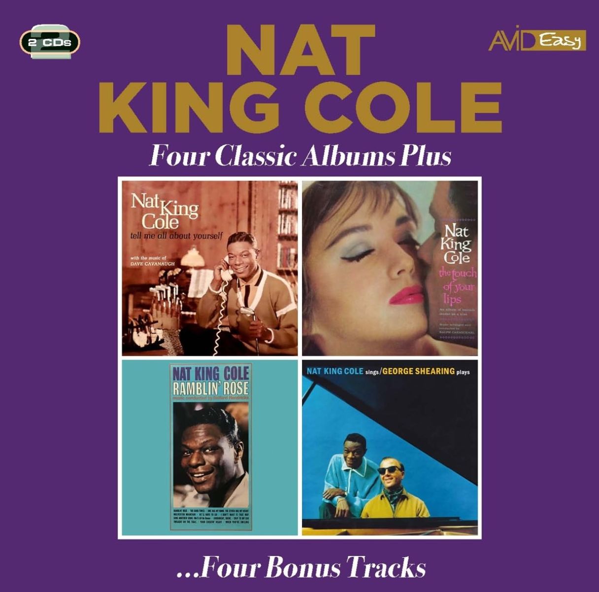 Afbeelding van Nat King Cole - Four Classic Albums Plus
