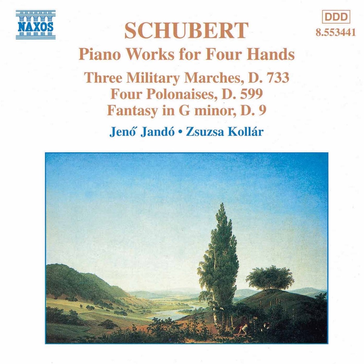 Afbeelding van Jeno Jandó & Zsuzua Kollár - Schubert: Piano Works For Four Hands 2