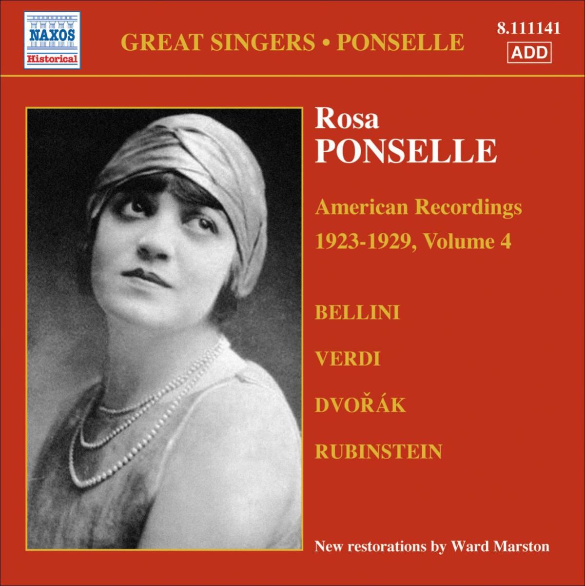 Afbeelding van Rosa Ponselle - American Recordings Volume 4
