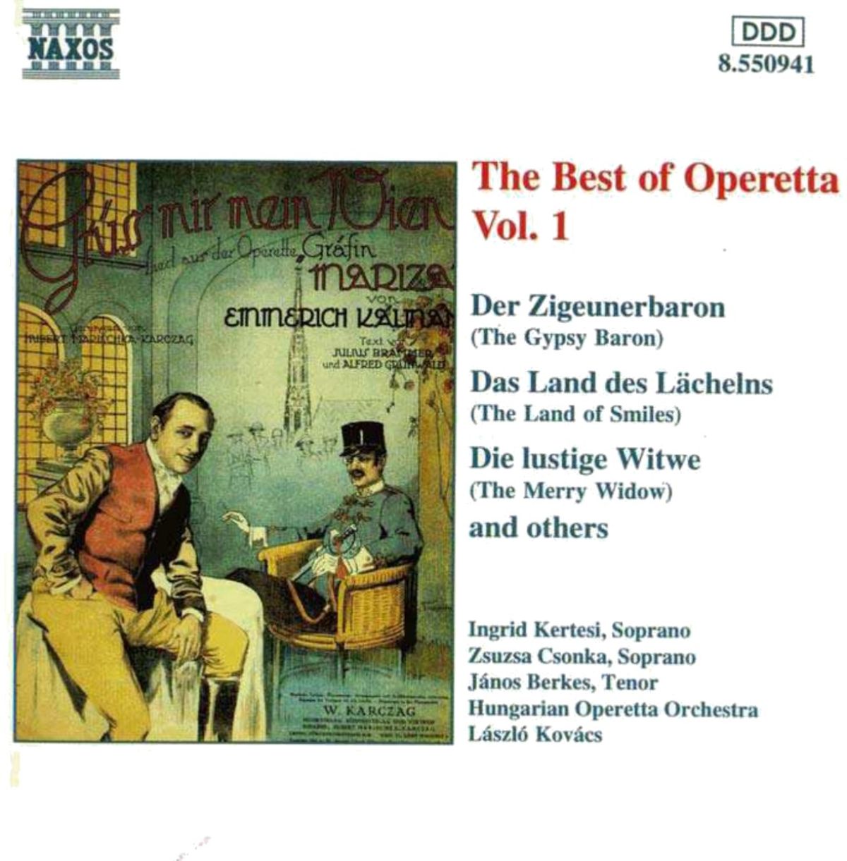 Afbeelding van Hungarian Operetta Orchestra, László Kovács - Best Of Operetta Vol.1