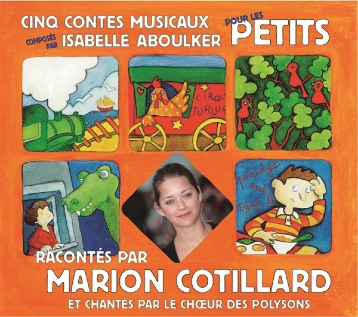 Afbeelding van Isabelle Aboulker, Les Polysons, Marion Cotillar - Cinq Contes Musicaux Pour Les Petits