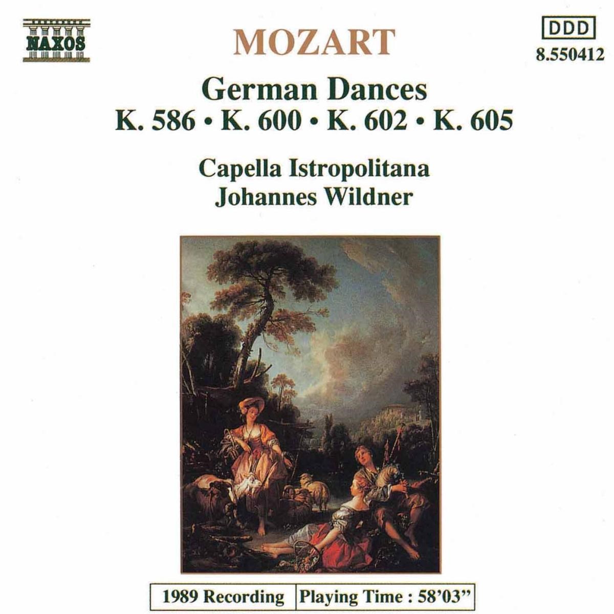 Afbeelding van Capella Istropolitana, Johannes Wildner - Mozart: German Dances