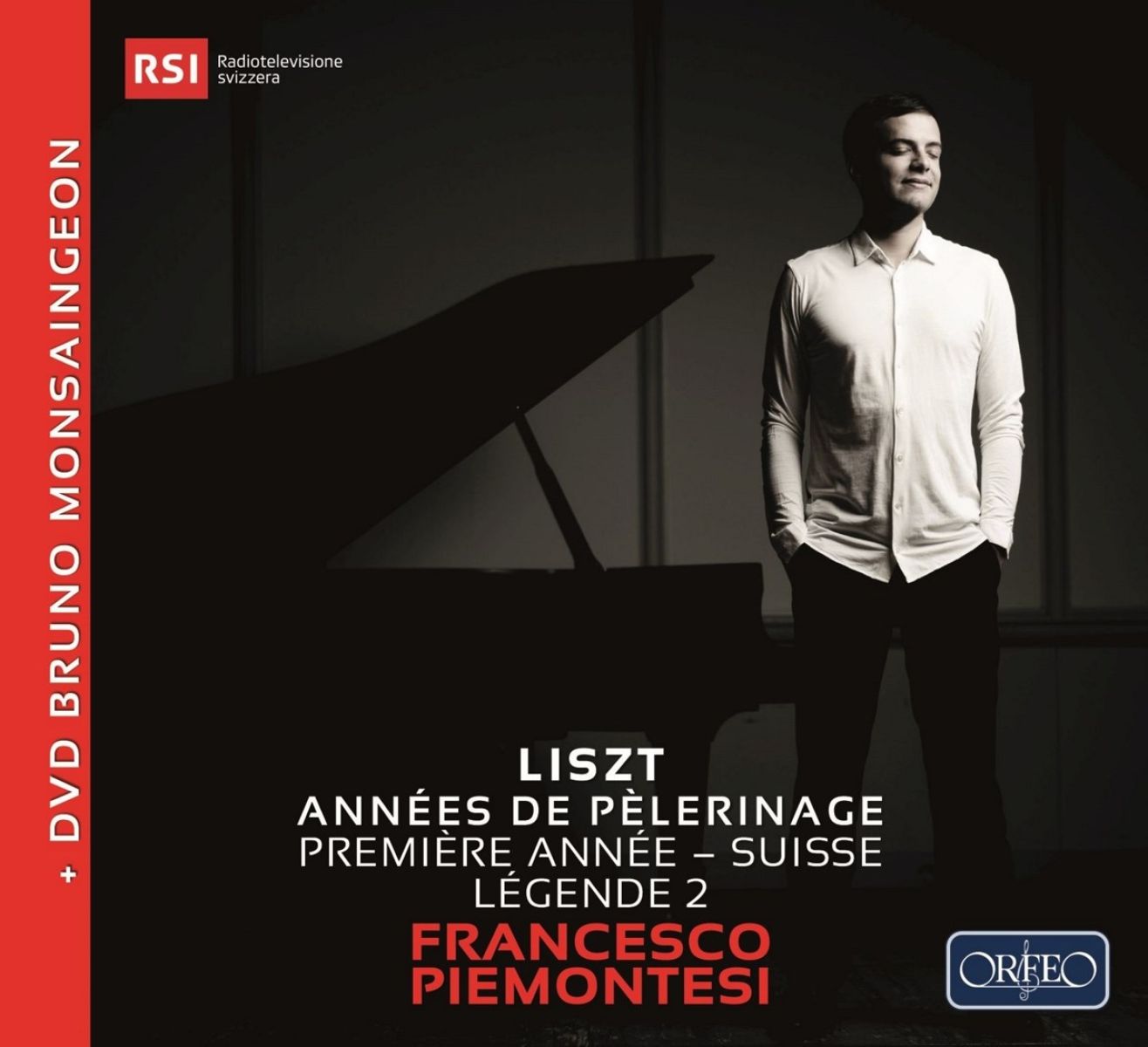 Afbeelding van Francesco Piemontesi - Années De Pelerinage - Premiere Année - Suisse - L