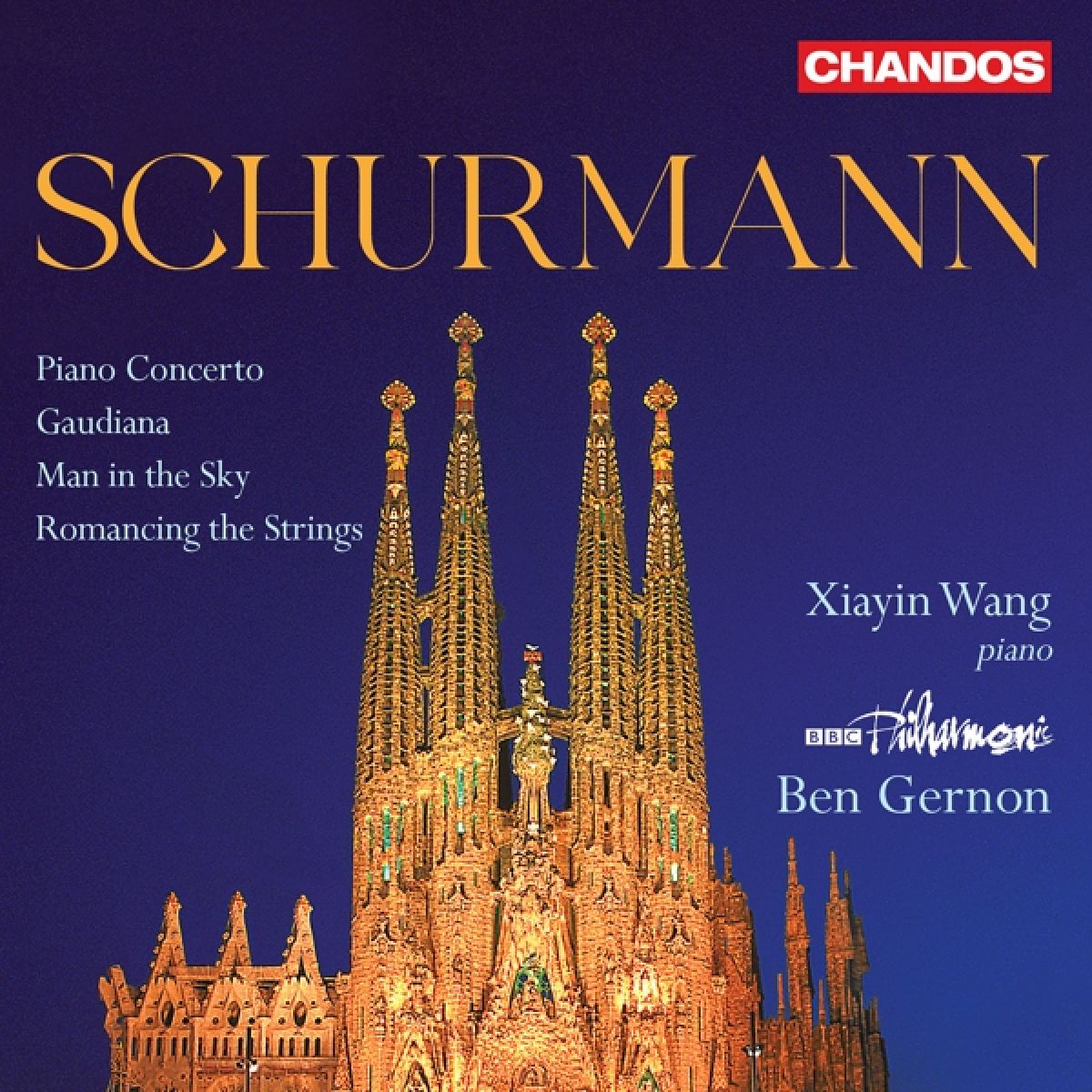 Afbeelding van Xiayin Wang, BBC Philharmonic Orchestra & Ben Gernon - Schurmann: Orchestral Works