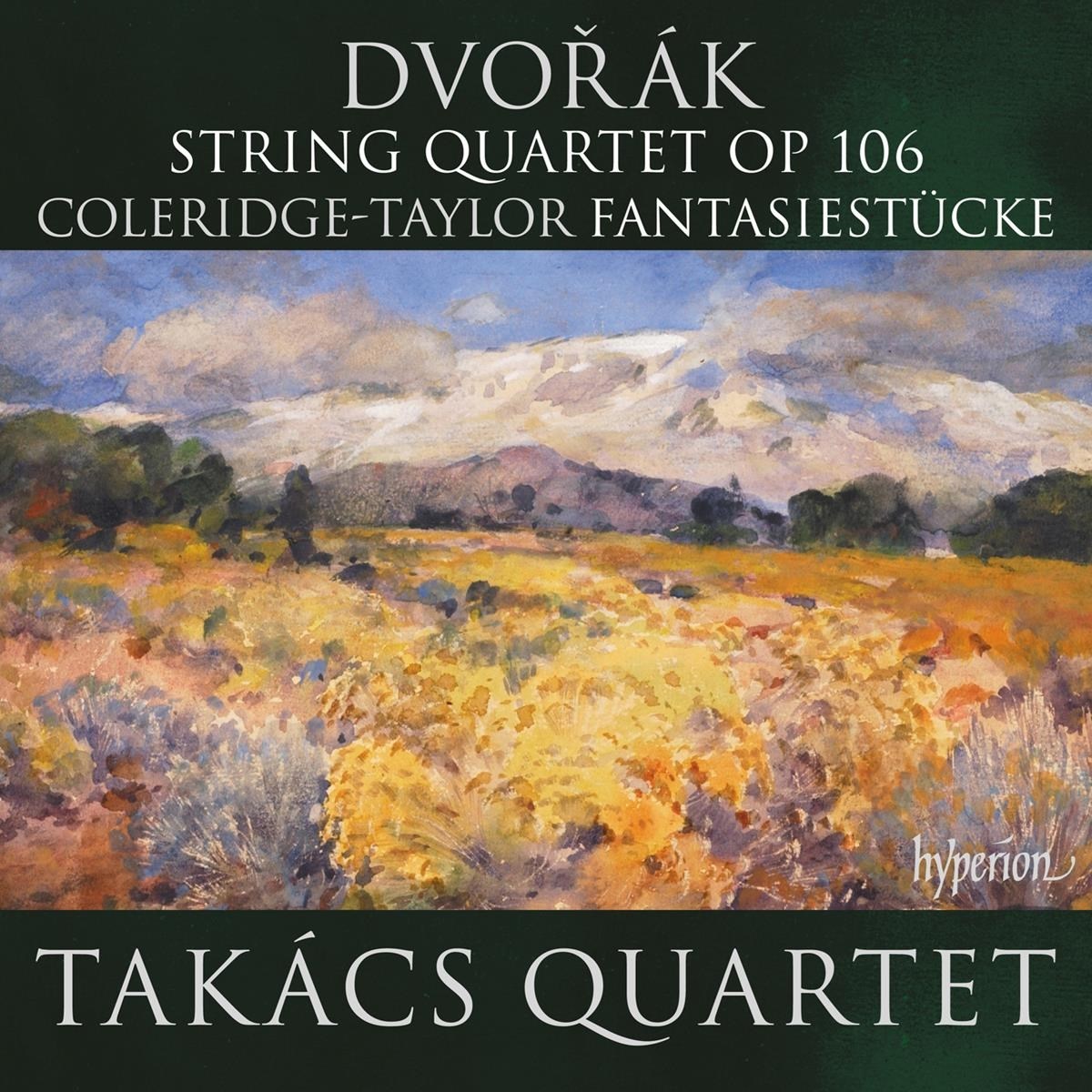 Afbeelding van Dvorak: String Quartet Op. 106 & Coleridge-Taylor: Fantasiestucke