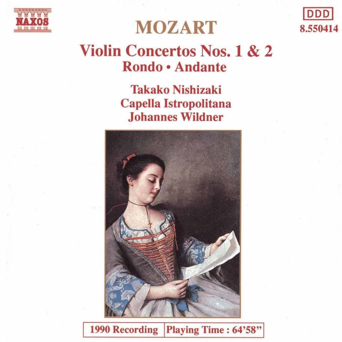 Takako Nishizaki - Mozart: Violin Concertos 1 & 2