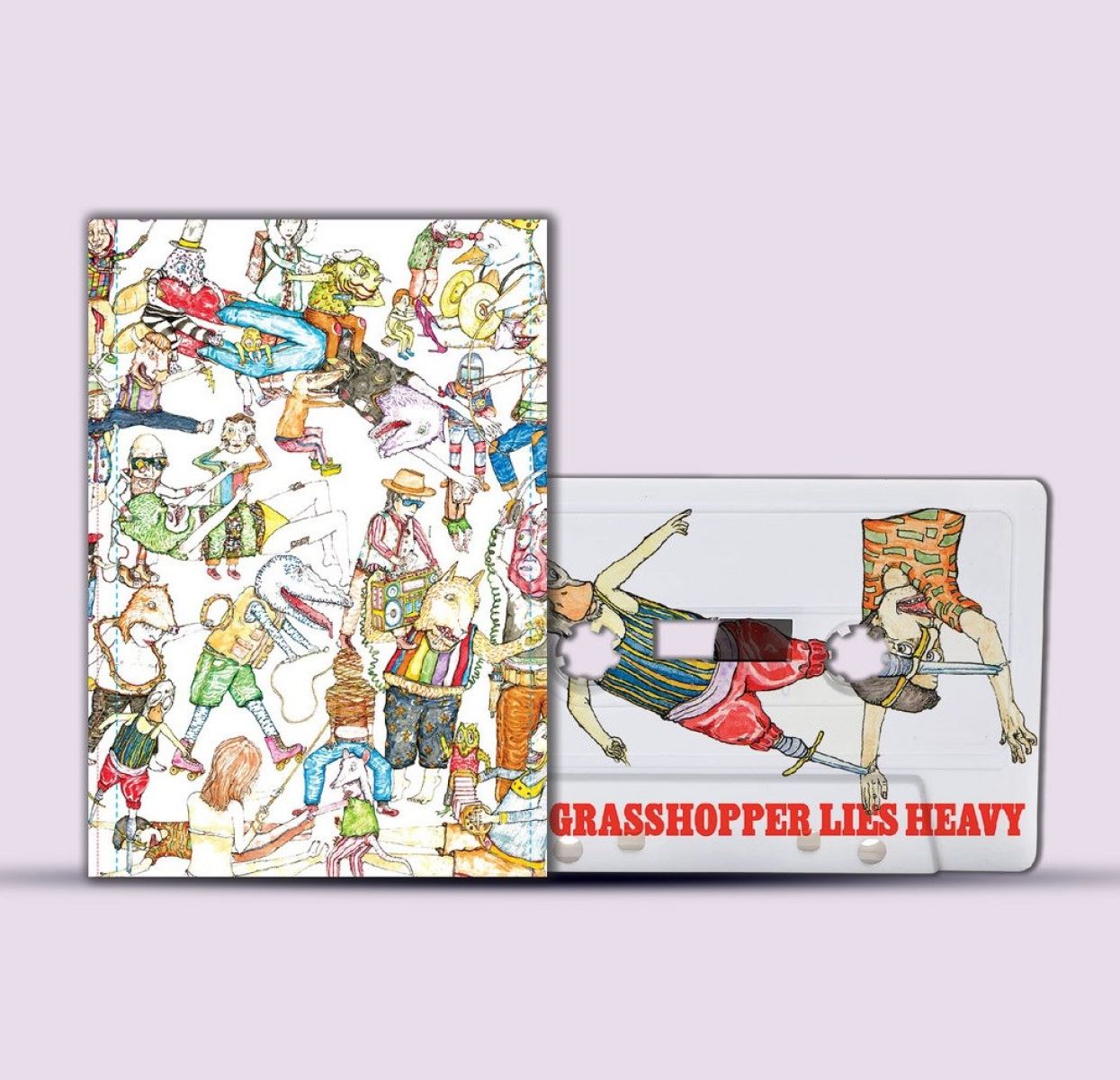 Afbeelding van Woorms & The Grasshopper Lies Heavy - Various Plants And Animals...
