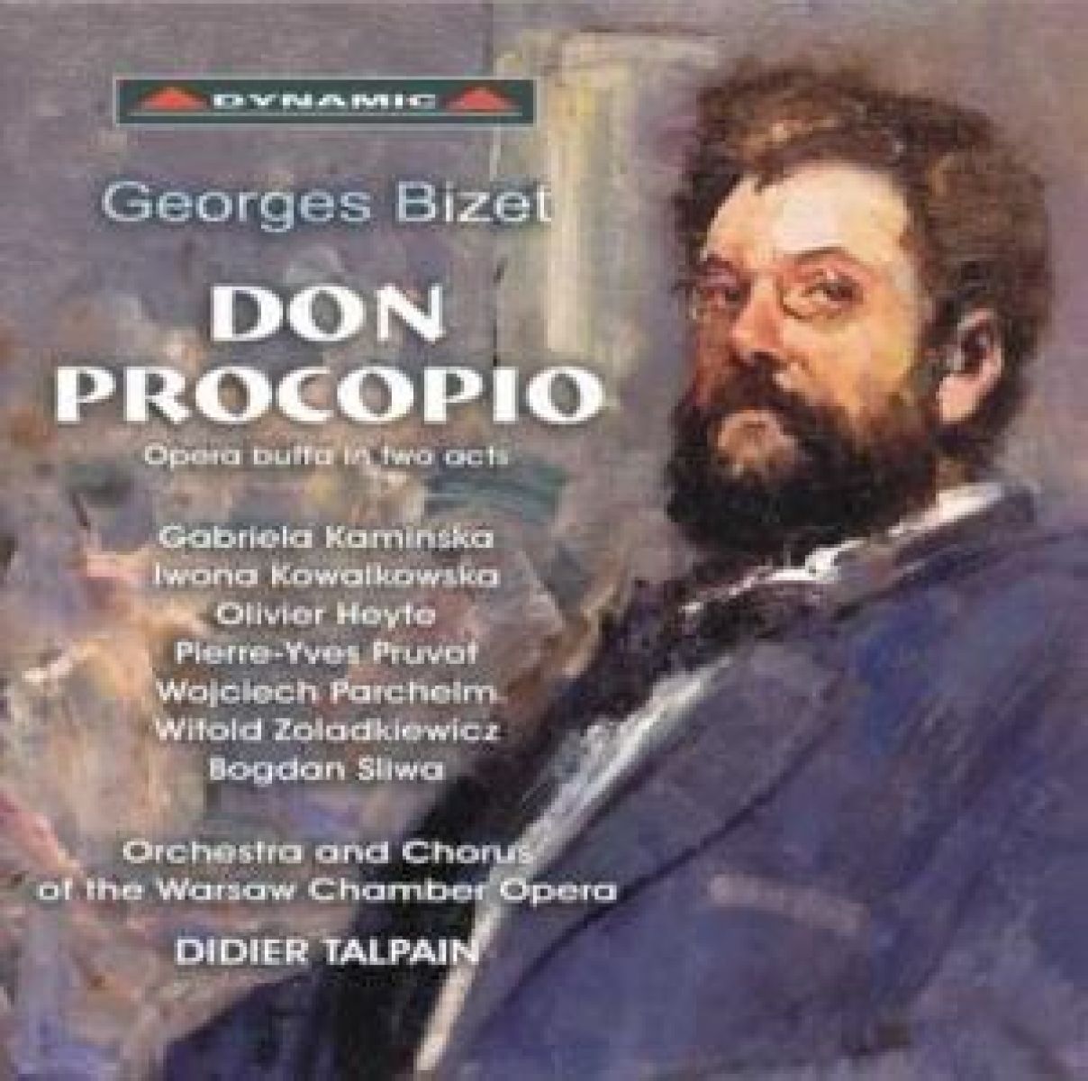 Afbeelding van Warsaw Philharmonic Chamber Orchestra, Chór Warszawskiej Opery Kameralnej, Didier Talpain - Bizet: Don Procopio - Opera Buffa In Two Acts