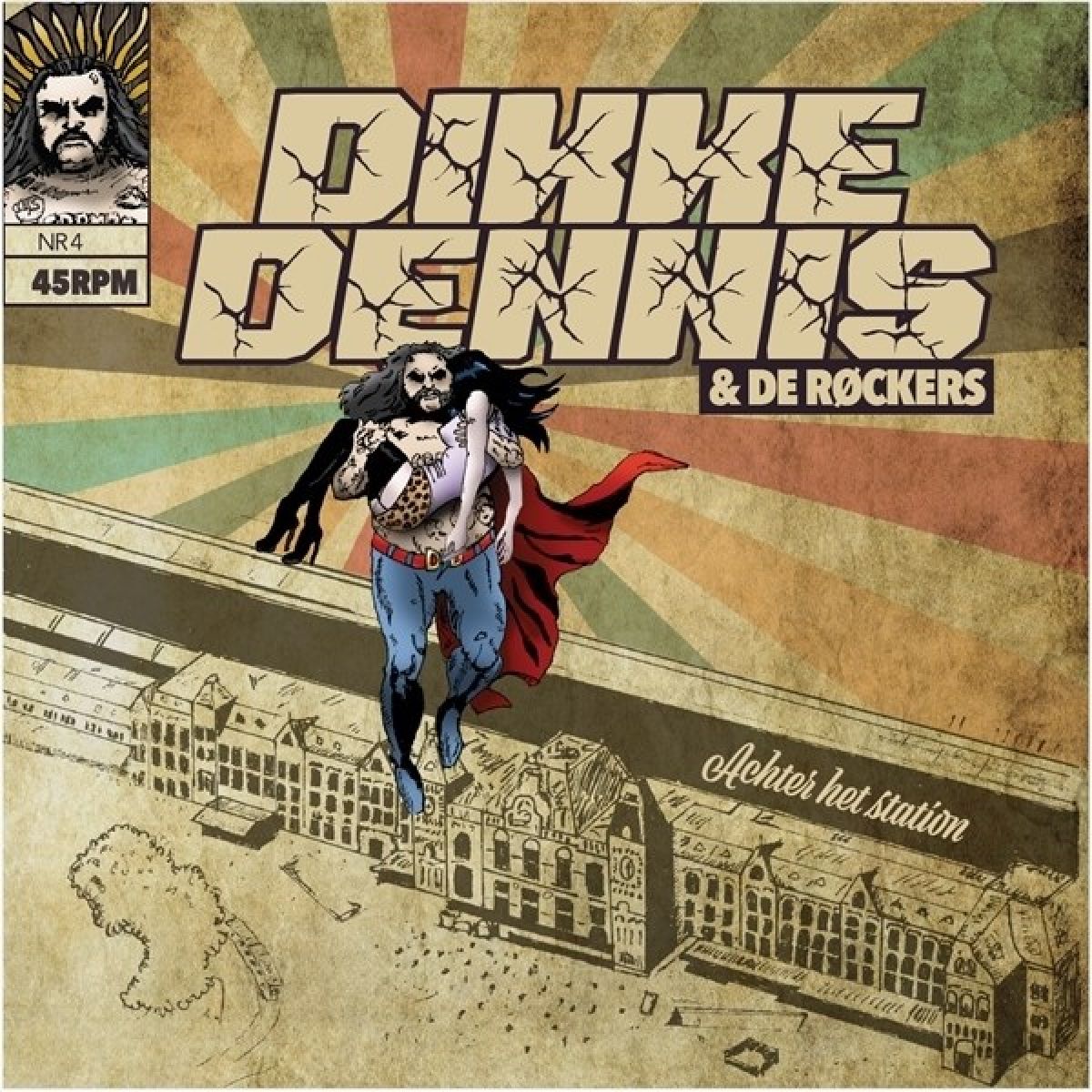 Afbeelding van Dikke Dennis & De Rockers - Achter Het Station