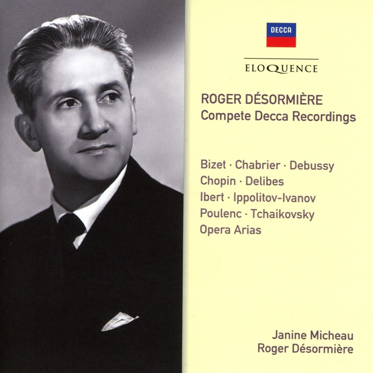 Roger Desormiere, Orchestre National De France, Orchestre De La Societe Des Concerts Du Conservatoire - Roger Desormiere: Complete Decca Recordings