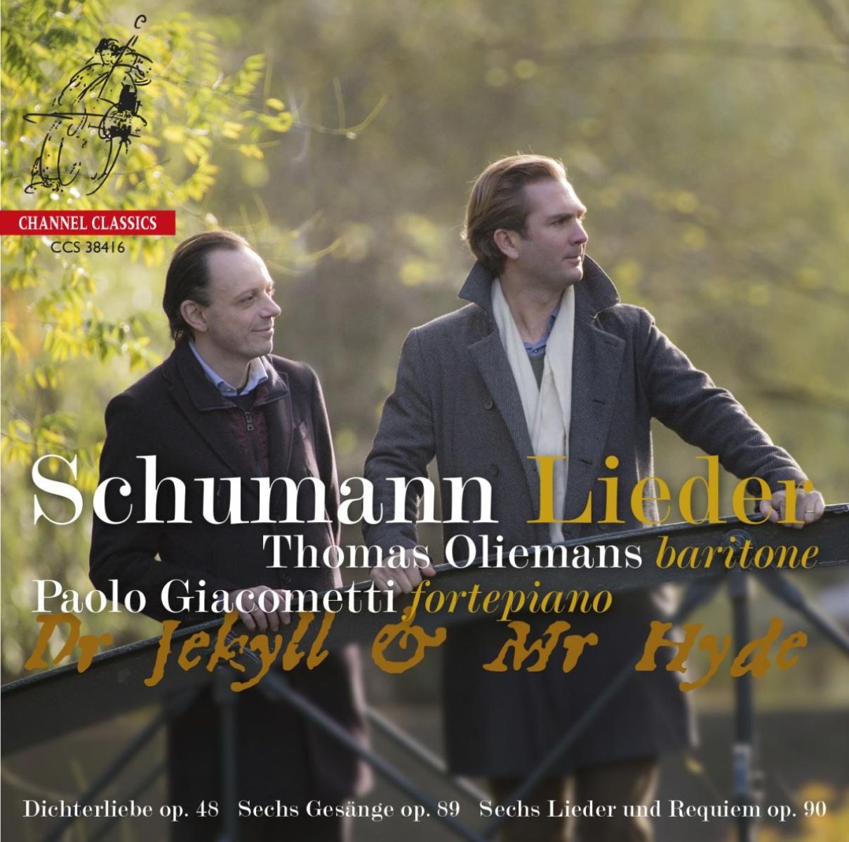 Afbeelding van Thomas Oliemans, Paolo Giacometti - Schumann Lieder - Dr. Jekyll & Mr. Hyde