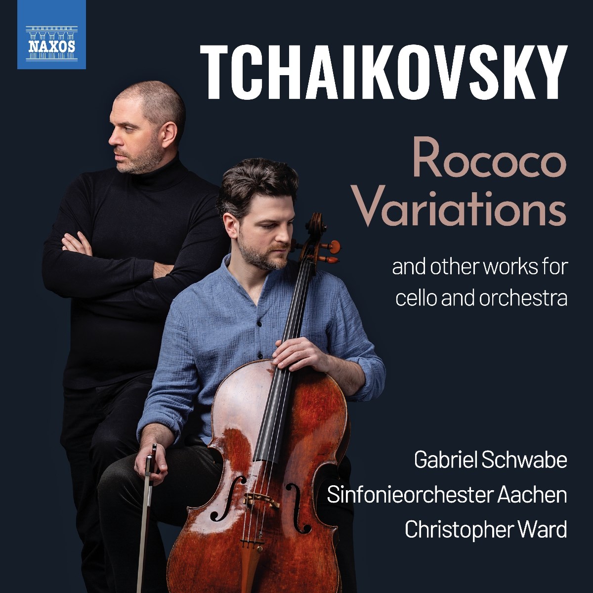 Afbeelding van Gabriel Schwabe, Sinfonieorchester Aachen, Christopher Ward - Rococo Variations; Works For Cello & Orchestra
