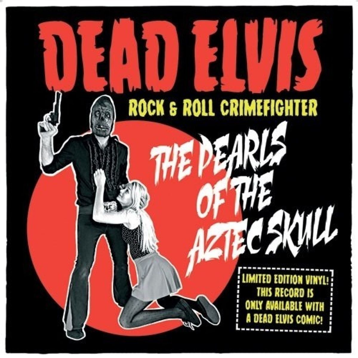 Afbeelding van Dead Elvis & His One Man Grave - The Pearls Of The Aztec Skull (& Comic)