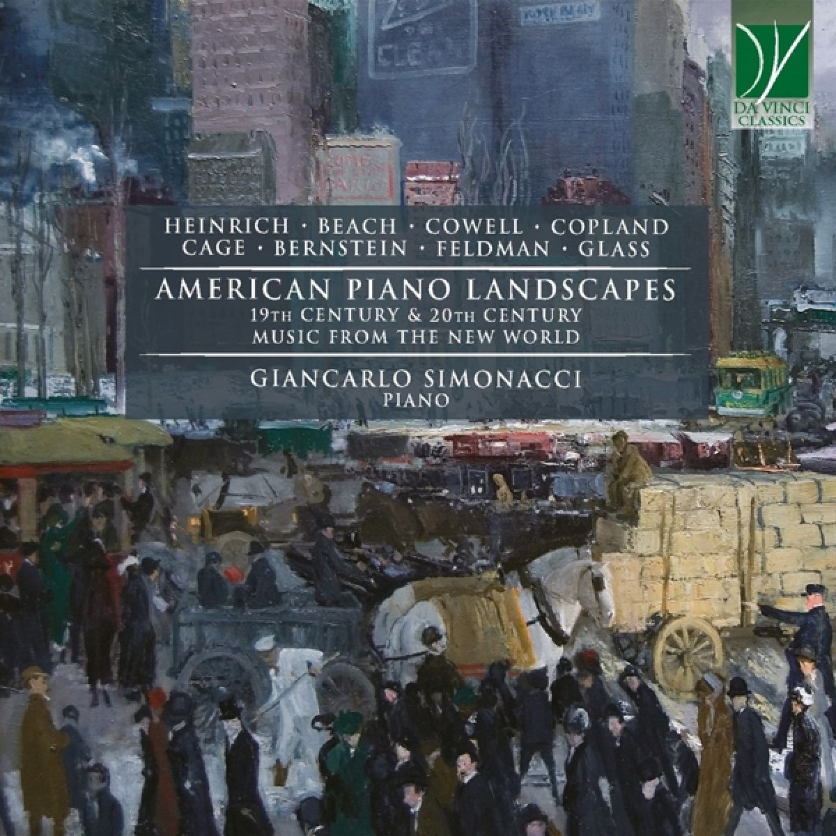 Giancarlo Simonacci - American Piano Landscapes (19th Century & 20th Century Music From The New World)