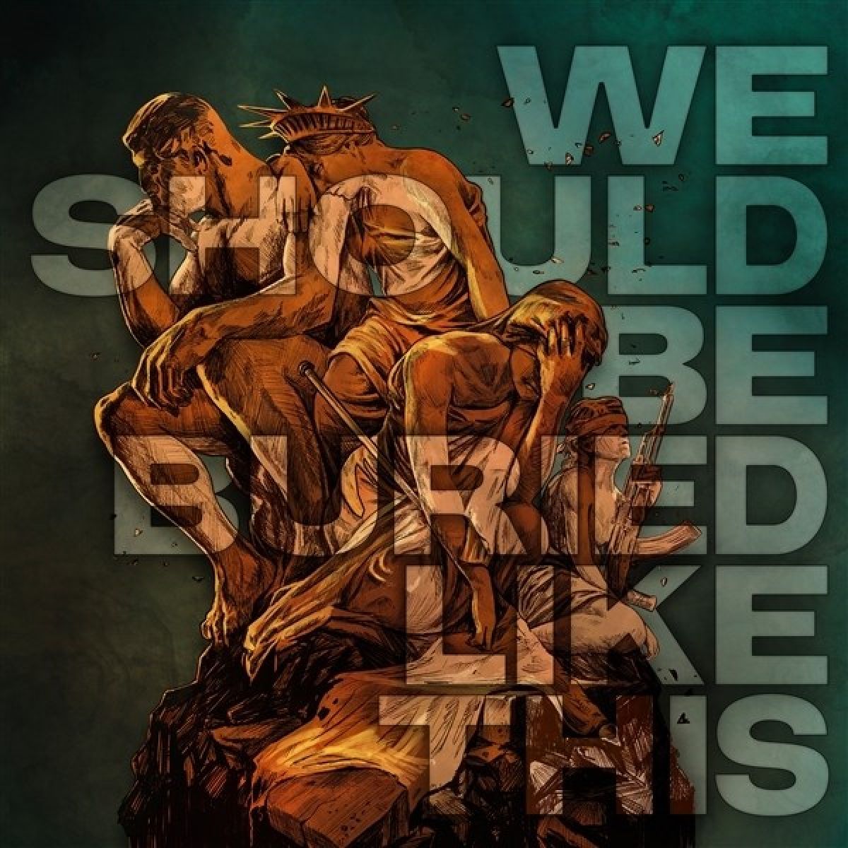 Afbeelding van Bloodred Hourglass - We Should Be Buried Like This