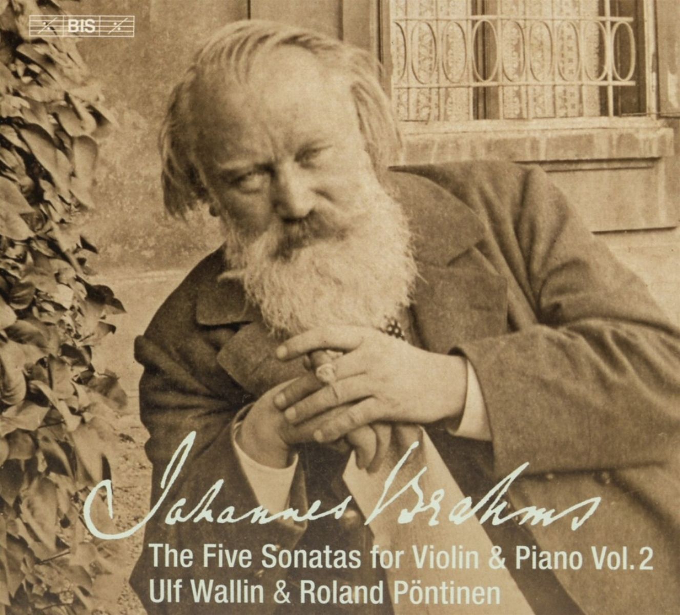 Afbeelding van Roland Pöntinen & Ulf Wallin - Brahms: The Five Sonatas For Violin & Piano, Vol.2