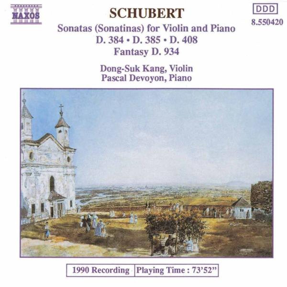 Afbeelding van Dong-Suk Kang & Pascal Devoyon - Schubert: Sonatas For Violin And Piano
