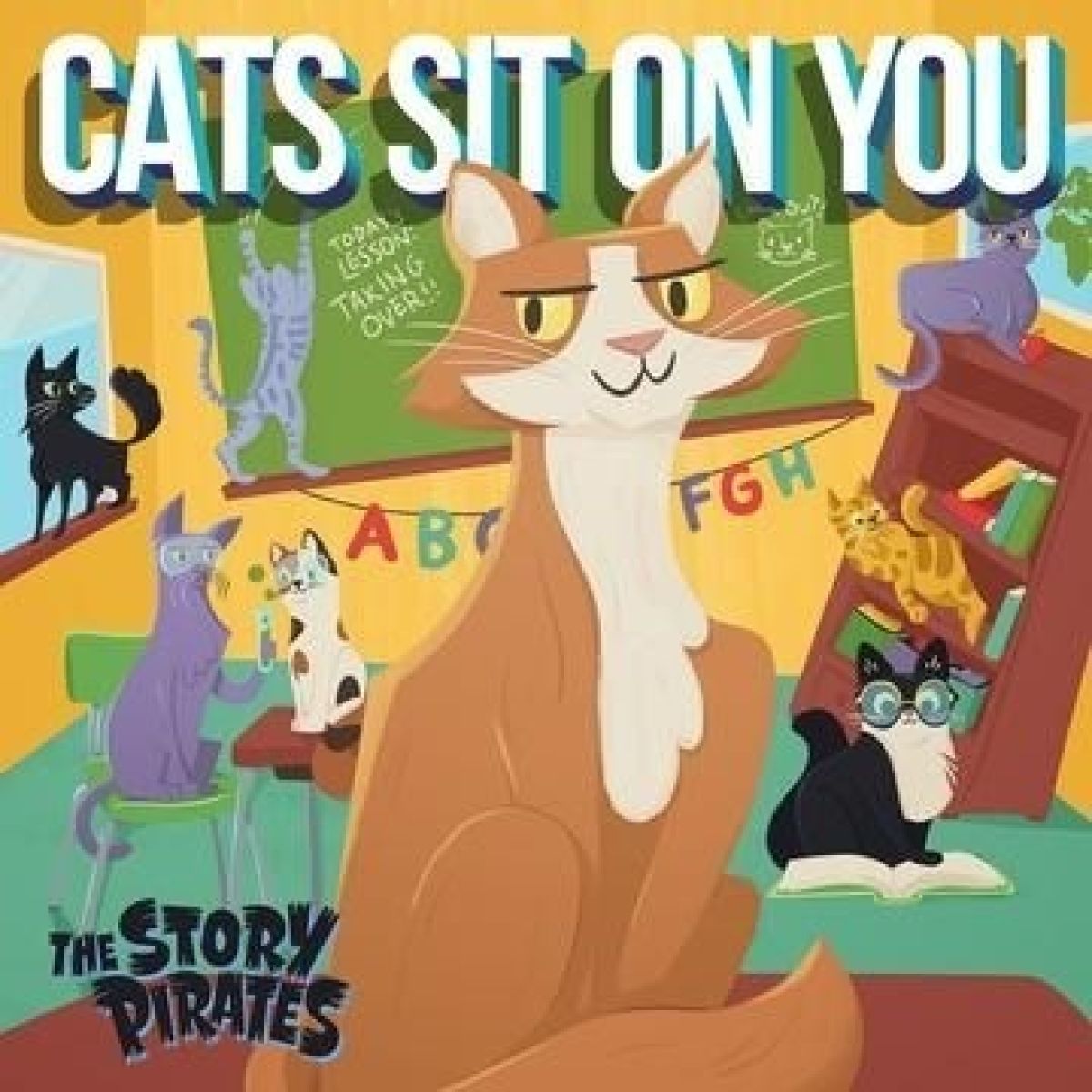 Afbeelding van Story Pirates - Cats Sit On You
