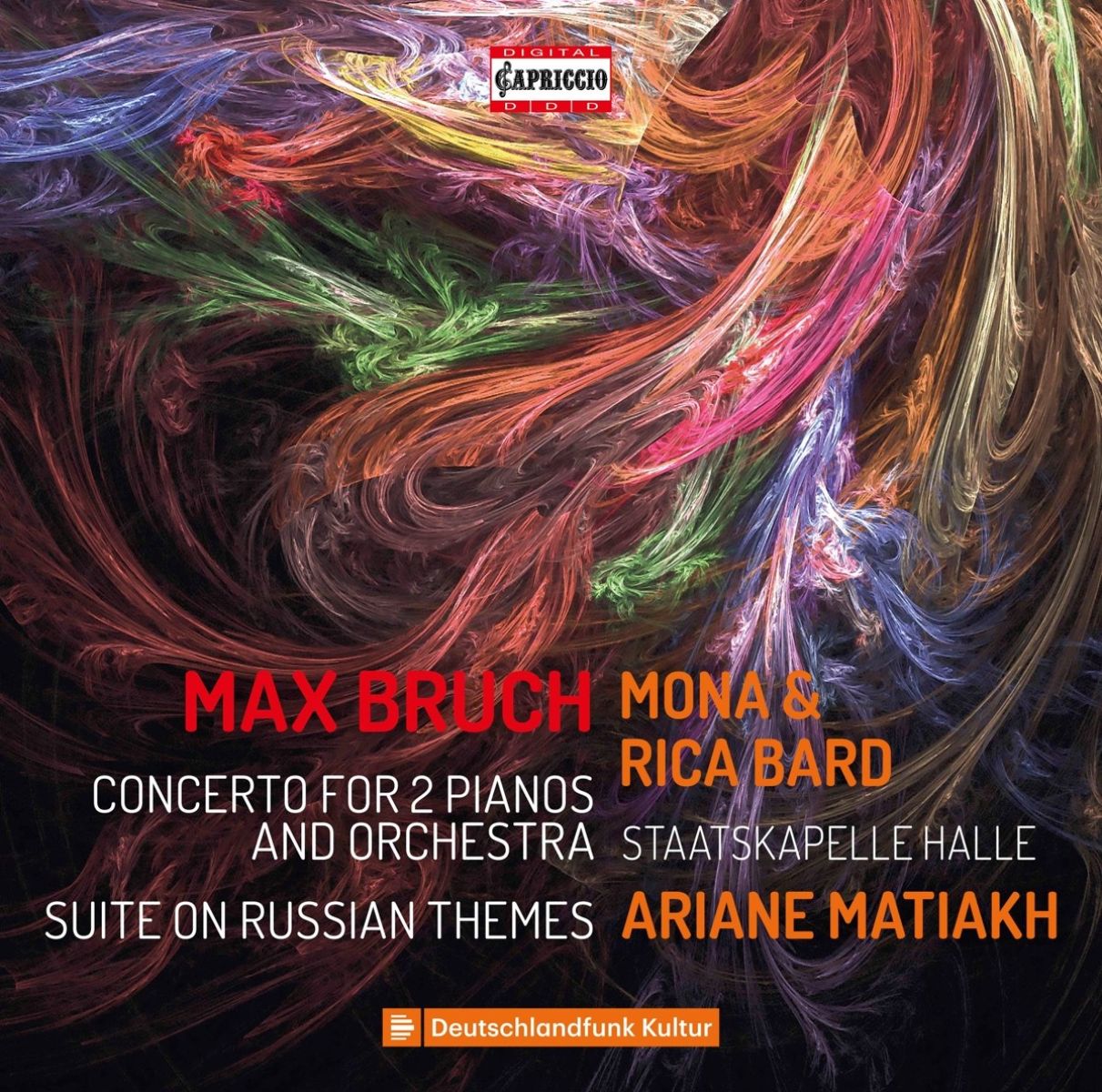 Mona Bard & Rica Bard, Staatskapelle Halle, Ariane Matiakh - Bruch: Concerto For 2 Pianos And Orchestra | Suite On Russian Themes