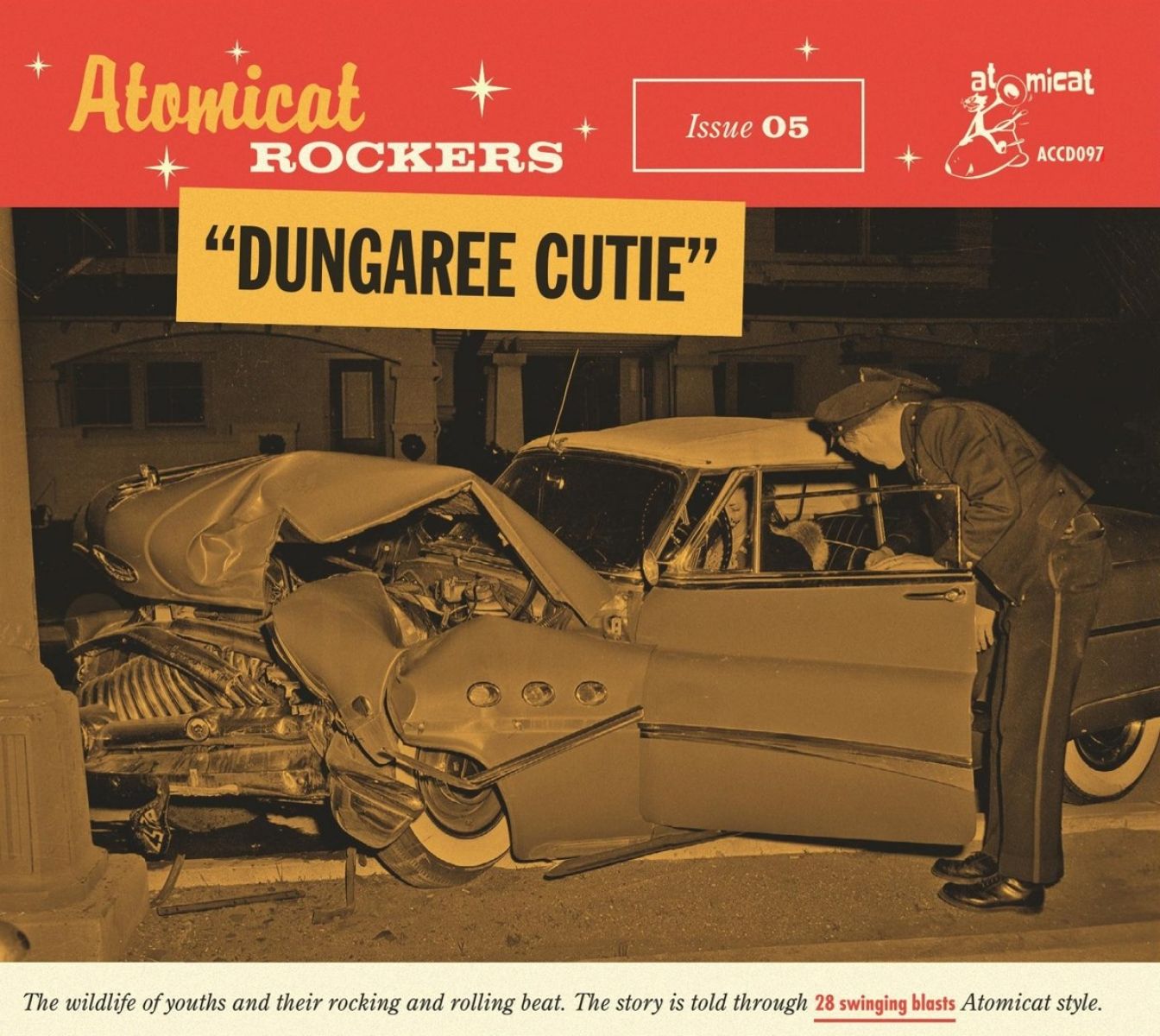 Various Artists - Atomicat Rockers Vol.5:Dungaree Cutie