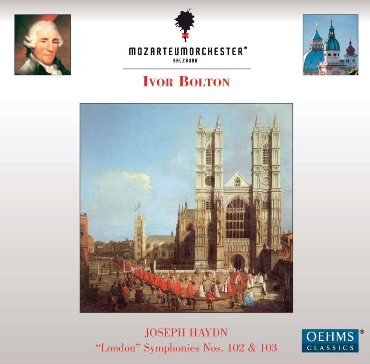 Afbeelding van Das Mozarteum Orchester Salzburg, Ivor Bolton - Haydn: "London" Symphonies Nos. 102 & 103